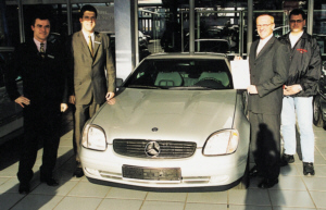 Die Verantwortlichen der TAV mit Herrn Klingenmeier